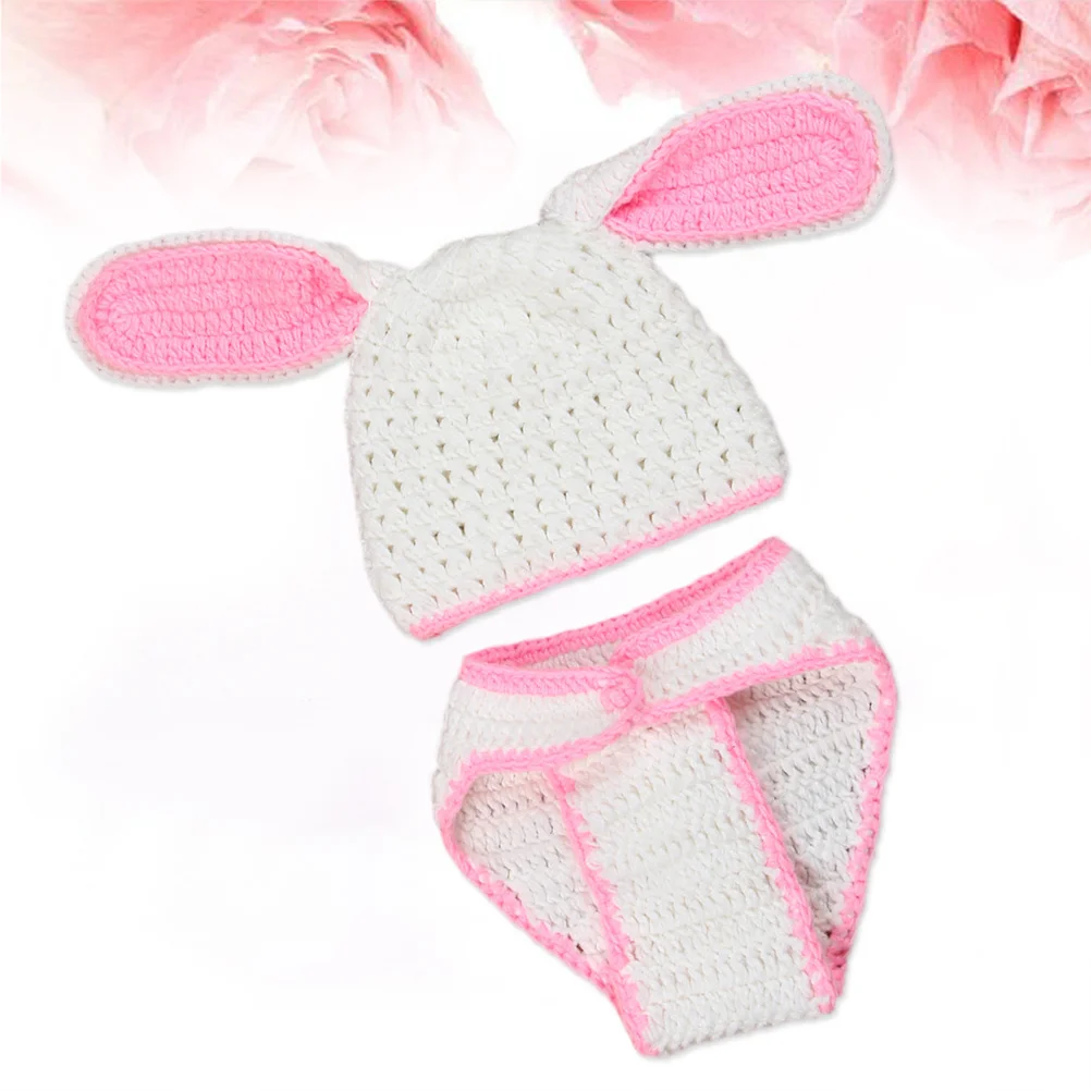 Newborn Baby Rabbit Photo Props Knit Crochet Outfit Set Hat Pant Big Ears Bunny Pink White Baby Photography Costume
Newborn Baby Rabbit Photo Props Knit Crochet Outfit Set Hat Pant Big Ears Bunny Pink White Baby Photography Costume