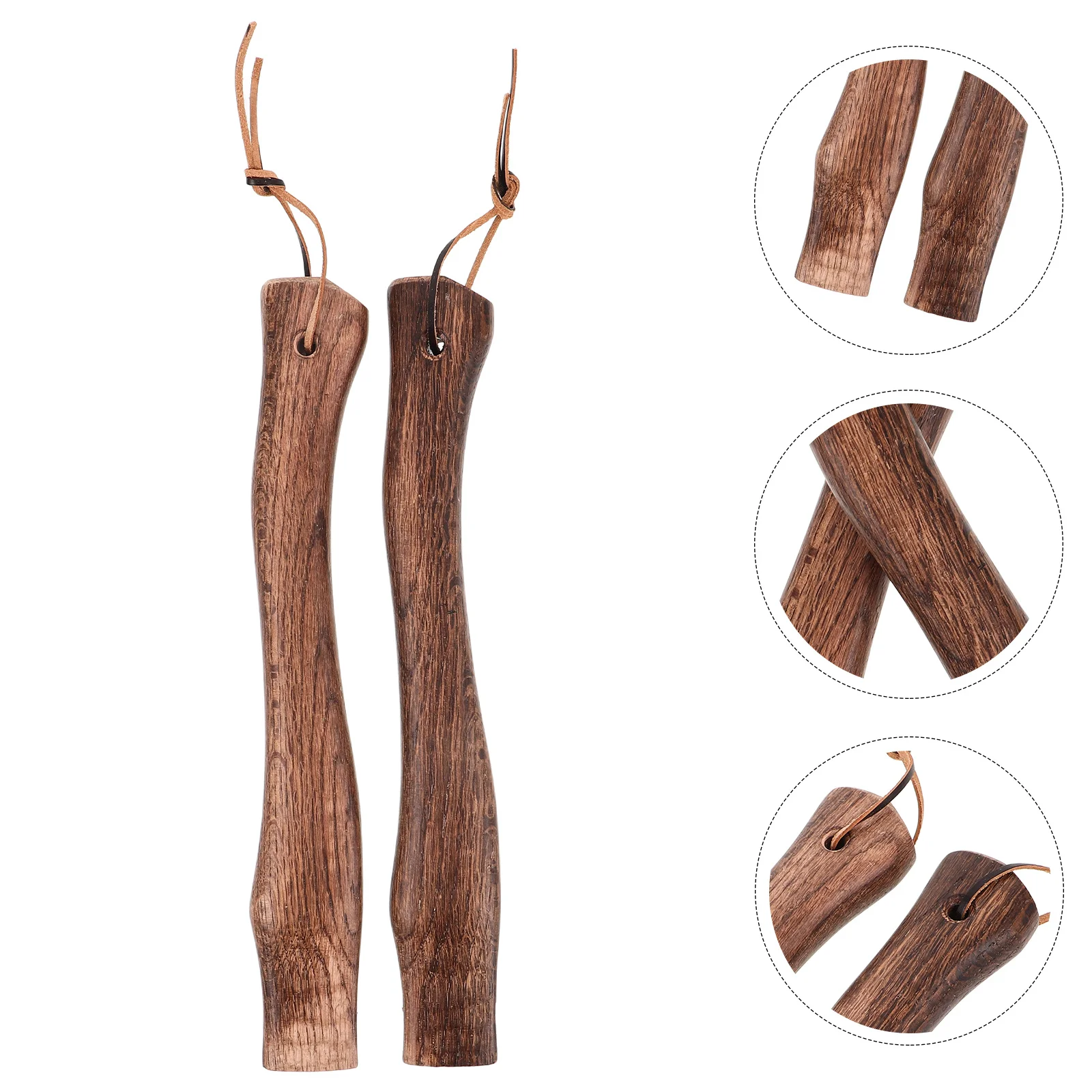 2Pcs Ergonomic Wooden Hatchet Handles Replacement Sturdy Non-Slip Grip Short Axe Handle Repair Outdoor Camping Fire Axe
2Pcs Ergonomic Wooden Hatchet Handles Replacement Sturdy Non-Slip Grip Short Axe Handle Repair Outdoor Camping Fire Axe
