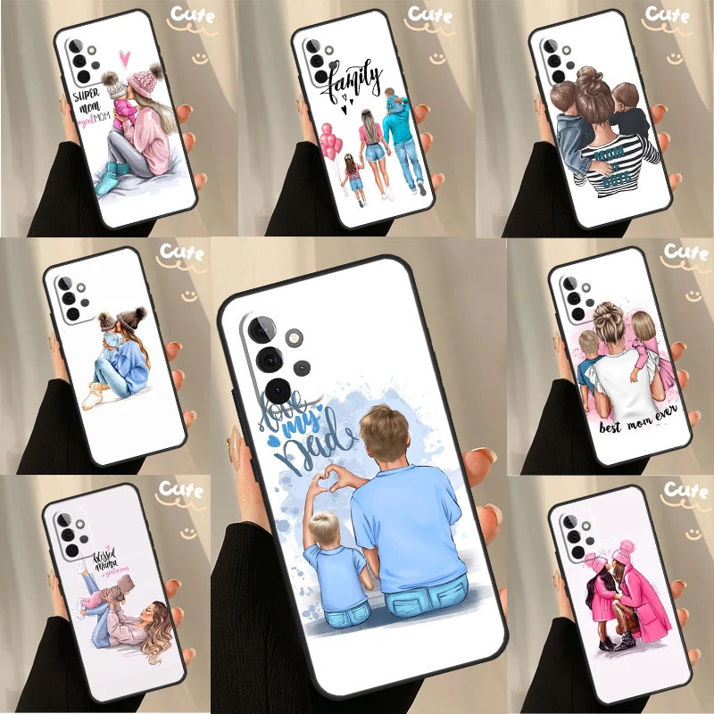 Baby Mom Daughter Girl Son Dad Phone Case For Samsung Galaxy S25 S24 Ultra S9 S10 S20 S22 S21 Plus S23 FE Full Bumper Cover
Baby Mom Daughter Girl Son Dad Phone Case For Samsung Galaxy S25 S24 Ultra S9 S10 S20 S22 S21 Plus S23 FE Full Bumper Cover