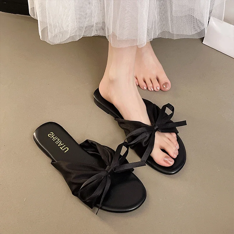 Flat Shoes Female Ladies' Slippers Butterfly-Knot Slipers Women Summer 2025 Soft Slides Butterfly-knot Scandals Shoes Women But
Flat Shoes Female Ladies' Slippers Butterfly-Knot Slipers Women Summer 2025 Soft Slides Butterfly-knot Scandals Shoes Women But