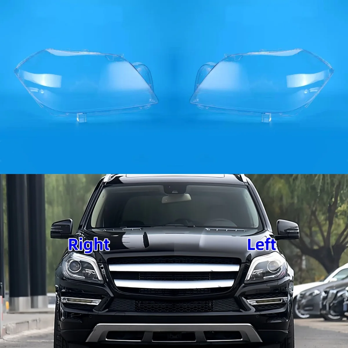 For Mercedes Benz GL W166 2012 2013 2014 2015 2016 GL350 GL400 GL450 GL500 Car Lights Shell Headlight Lens Cover
For Mercedes Benz GL W166 2012 2013 2014 2015 2016 GL350 GL400 GL450 GL500 Car Lights Shell Headlight Lens Cover