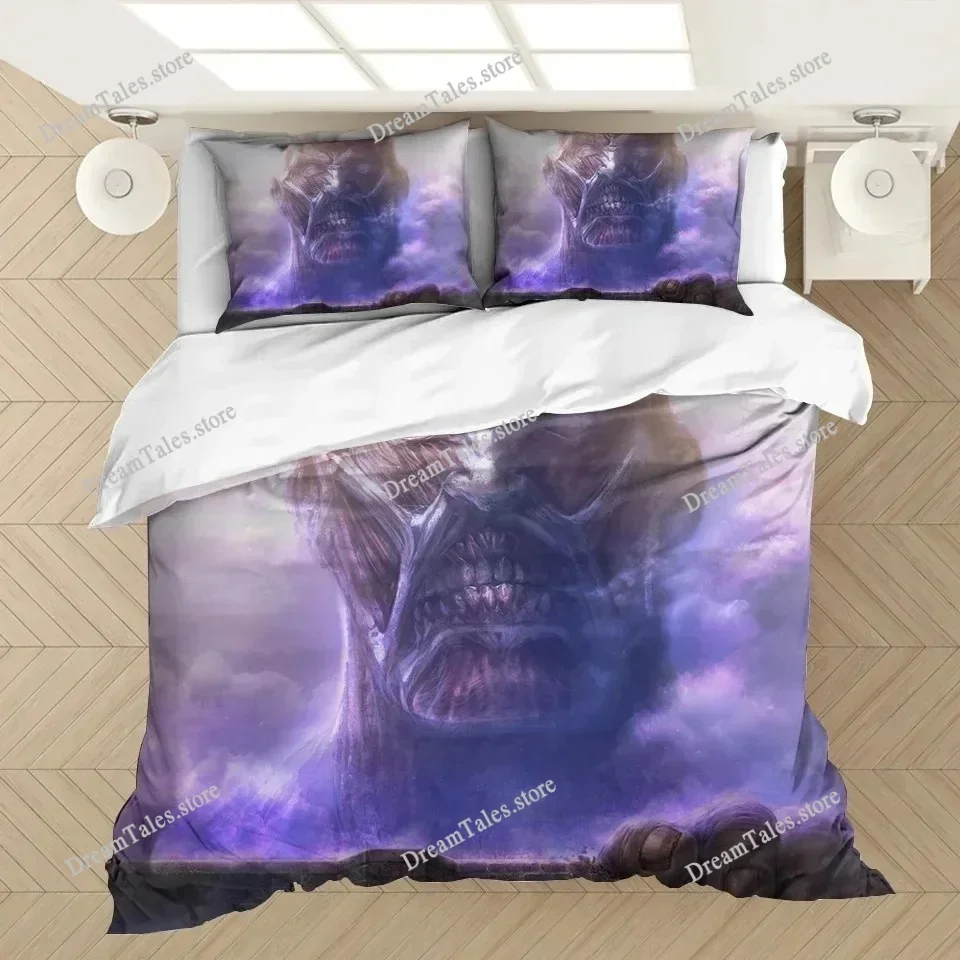 Anime Attack on Titan Bedding Set Kawaii Loli Boy Duvet Cover 3D Print Japan Cartoon Bed Quilt Cover Pillowcase No Sheets
Anime Attack on Titan Bedding Set Kawaii Loli Boy Duvet Cover 3D Print Japan Cartoon Bed Quilt Cover Pillowcase No Sheets