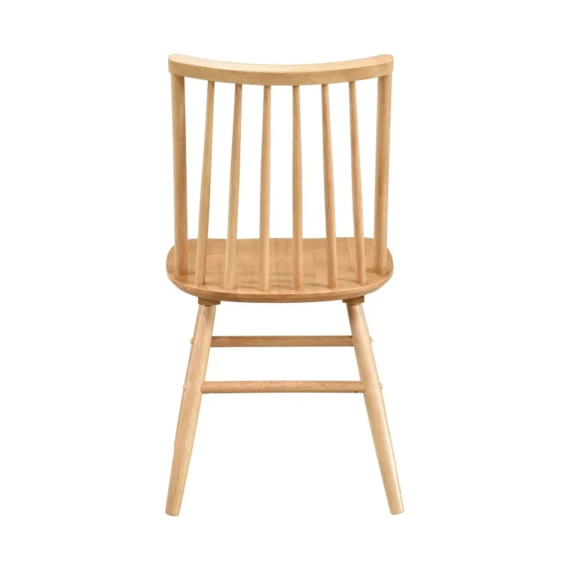 Chic Curved Backrest Side Chairs Set of 2 Natural Oak Finish Windsor Dining Chairs Wooden Furniture
Chic Curved Backrest Side Chairs Set of 2 Natural Oak Finish Windsor Dining Chairs Wooden Furniture