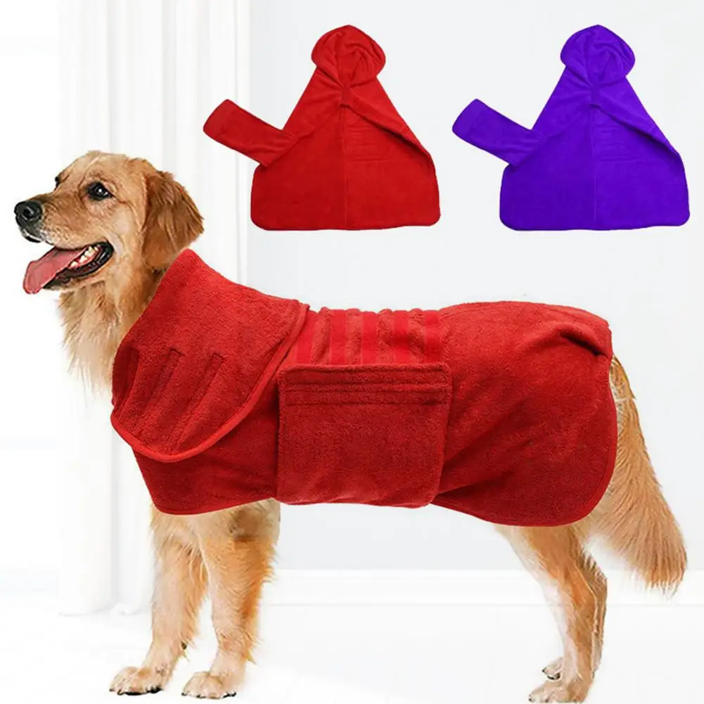 Dog Bathrobe Towel Bath Robe Pet Bathrobe Drying Coat Absorbent Towel For Large Medium Small Dog Super Fast Dry Soft Adjustable
Dog Bathrobe Towel Bath Robe Pet Bathrobe Drying Coat Absorbent Towel For Large Medium Small Dog Super Fast Dry Soft Adjustable