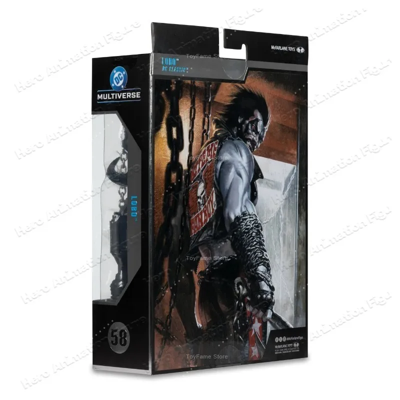 In Stock Mcfarlane Toys DC Mcfarlane Lobo 7 Inch Action Figure Collectible Edition Wv14 #58 Model Doll Garage Kit Gift
In Stock Mcfarlane Toys DC Mcfarlane Lobo 7 Inch Action Figure Collectible Edition Wv14 #58 Model Doll Garage Kit Gift