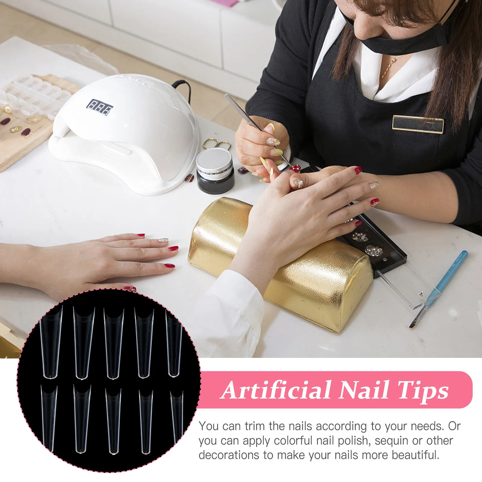 500 шт. искусственных ногтей, длинные накладные ногти-гробики для женщин, прочные, из АБС-пластика, для дизайна ногтей, накладные ногти
500 шт. искусственных ногтей, длинные накладные ногти-гробики для женщин, прочные, из АБС-пластика, для дизайна ногтей, накладные ногти