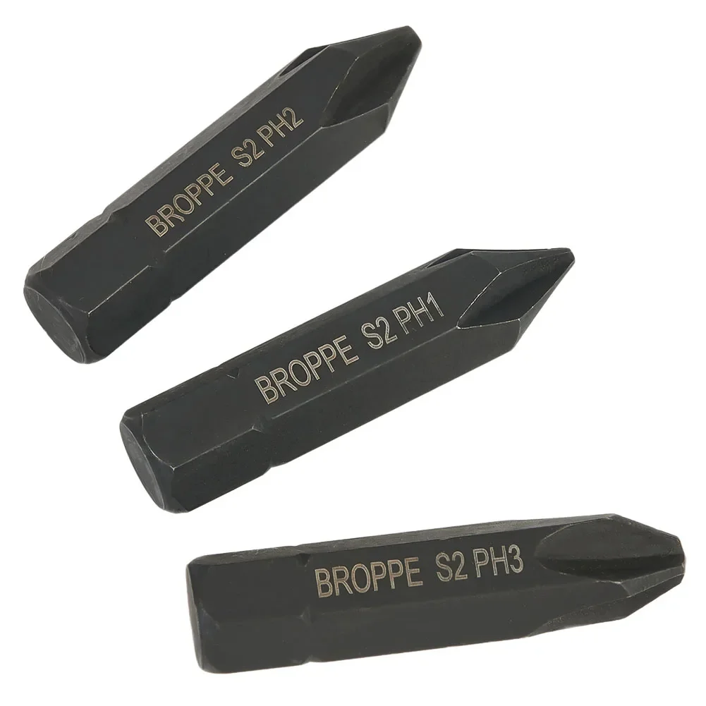 Shock resistance Screwdriver Bits Strong magnetic 36mm 3pcs Black Electric Screwdriver Bits Set driver set PH1 PH2 PH3
Shock resistance Screwdriver Bits Strong magnetic 36mm 3pcs Black Electric Screwdriver Bits Set driver set PH1 PH2 PH3