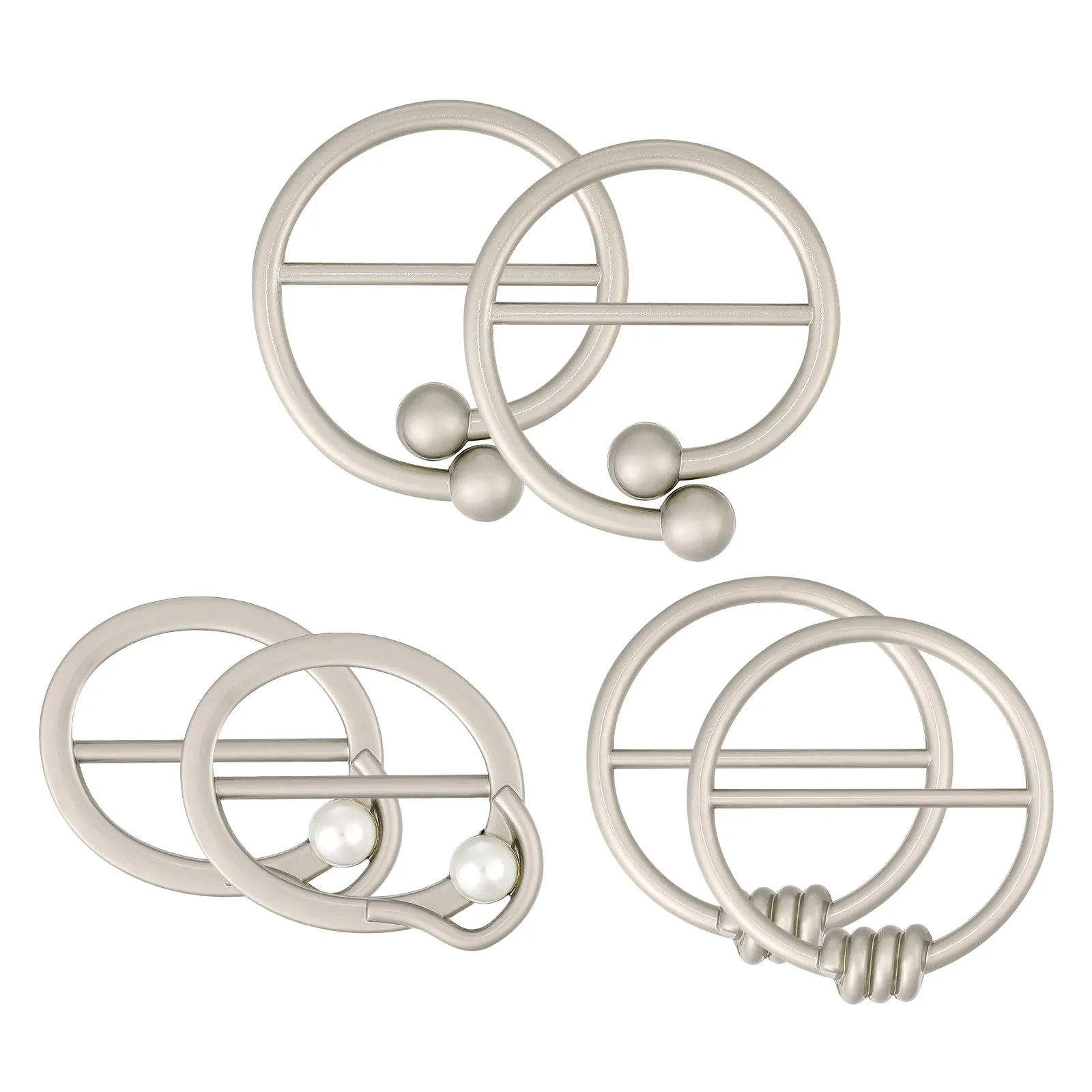 6 шт. зажимы-кольца из нержавеющего сплава для одежды, шарфов, платков, футболок, шалей, аксессуары для одежды
6 шт. зажимы-кольца из нержавеющего сплава для одежды, шарфов, платков, футболок, шалей, аксессуары для одежды