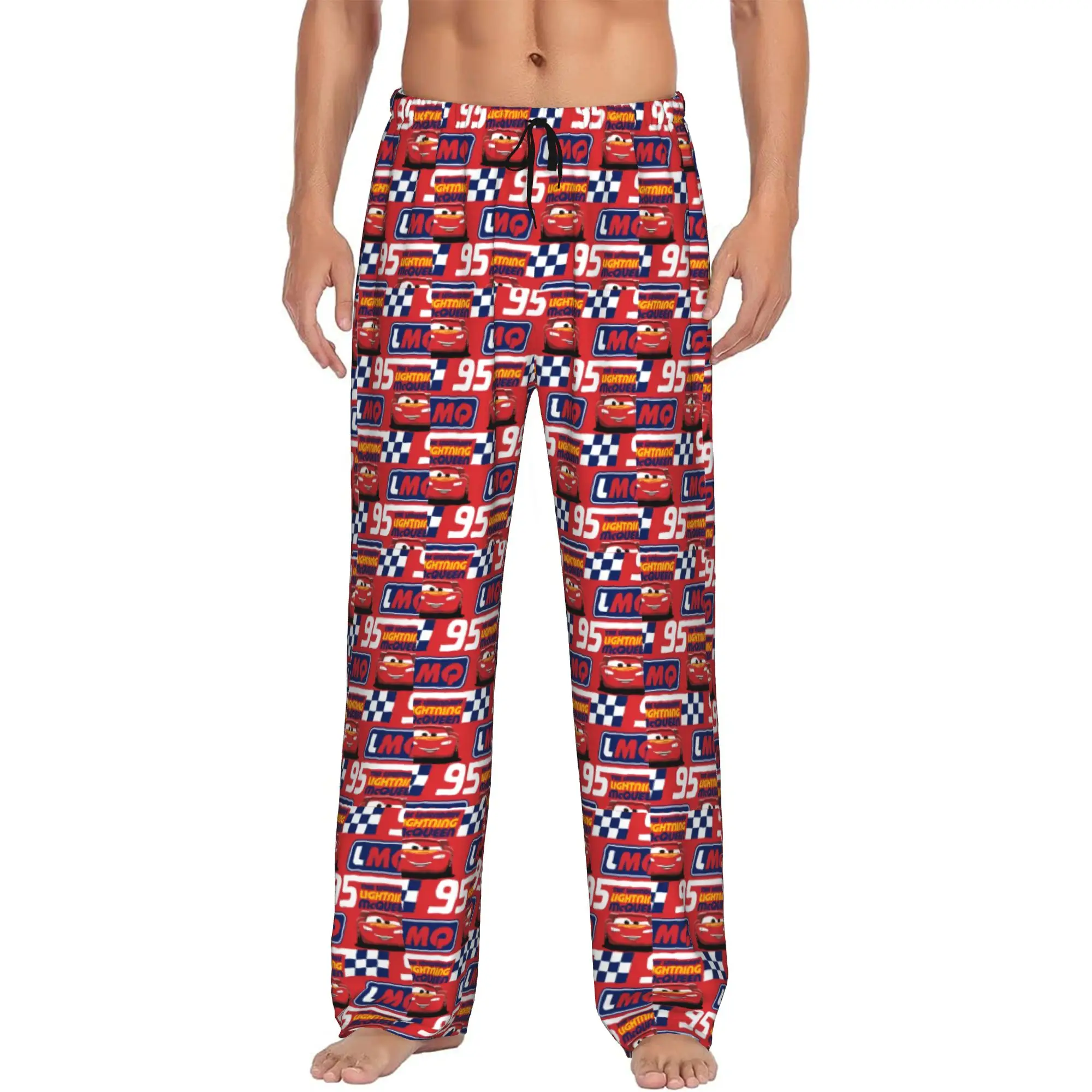 Custom Men's Lightning Anime Car M-McQueen Pajama Pants Printed Sleep Sleepwear Bottoms with Pockets
Custom Men's Lightning Anime Car M-McQueen Pajama Pants Printed Sleep Sleepwear Bottoms with Pockets