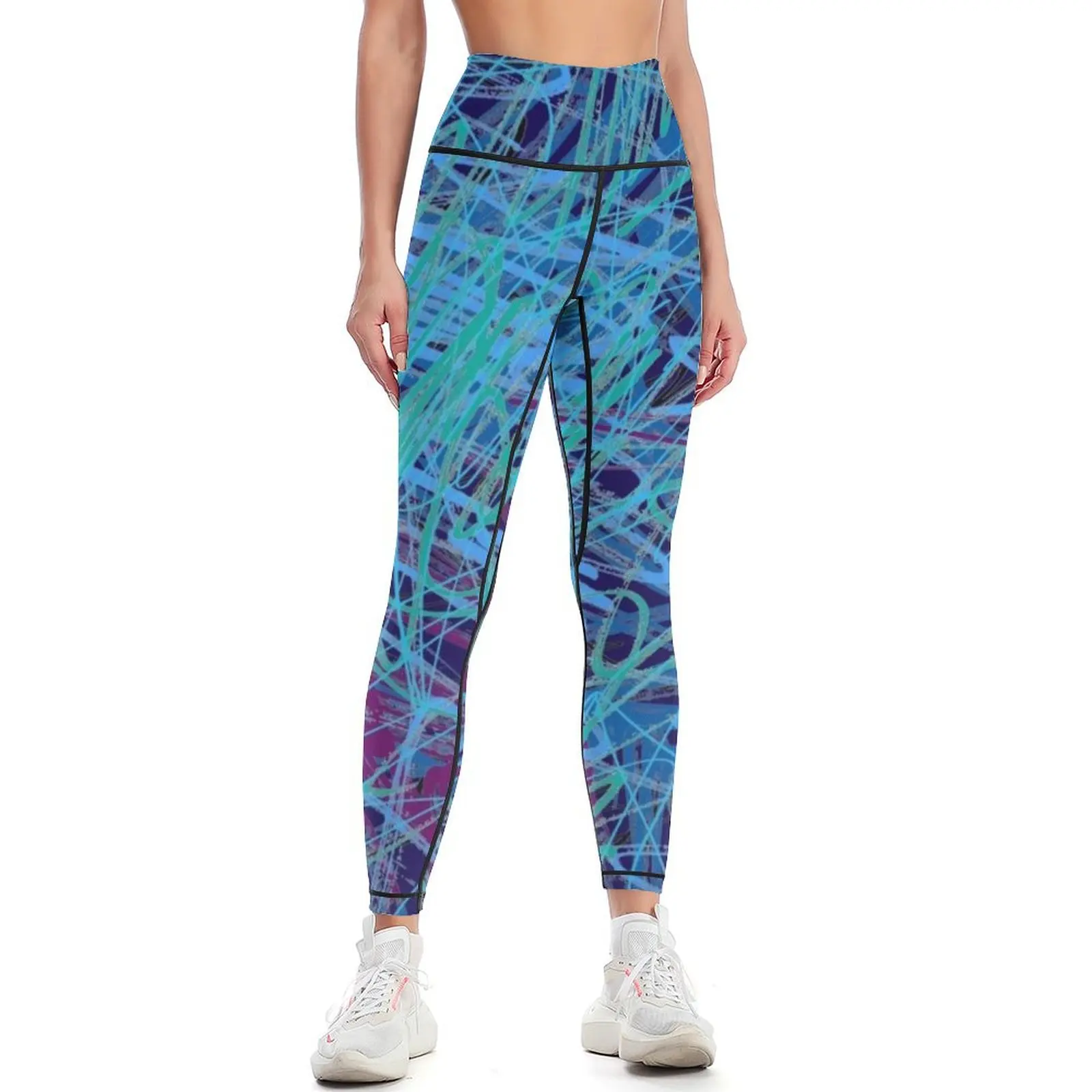 Peacock Scribble Leggings sports for gym gym sportswear woman sport legging workout clothes for Womens Leggings
Peacock Scribble Leggings sports for gym gym sportswear woman sport legging workout clothes for Womens Leggings