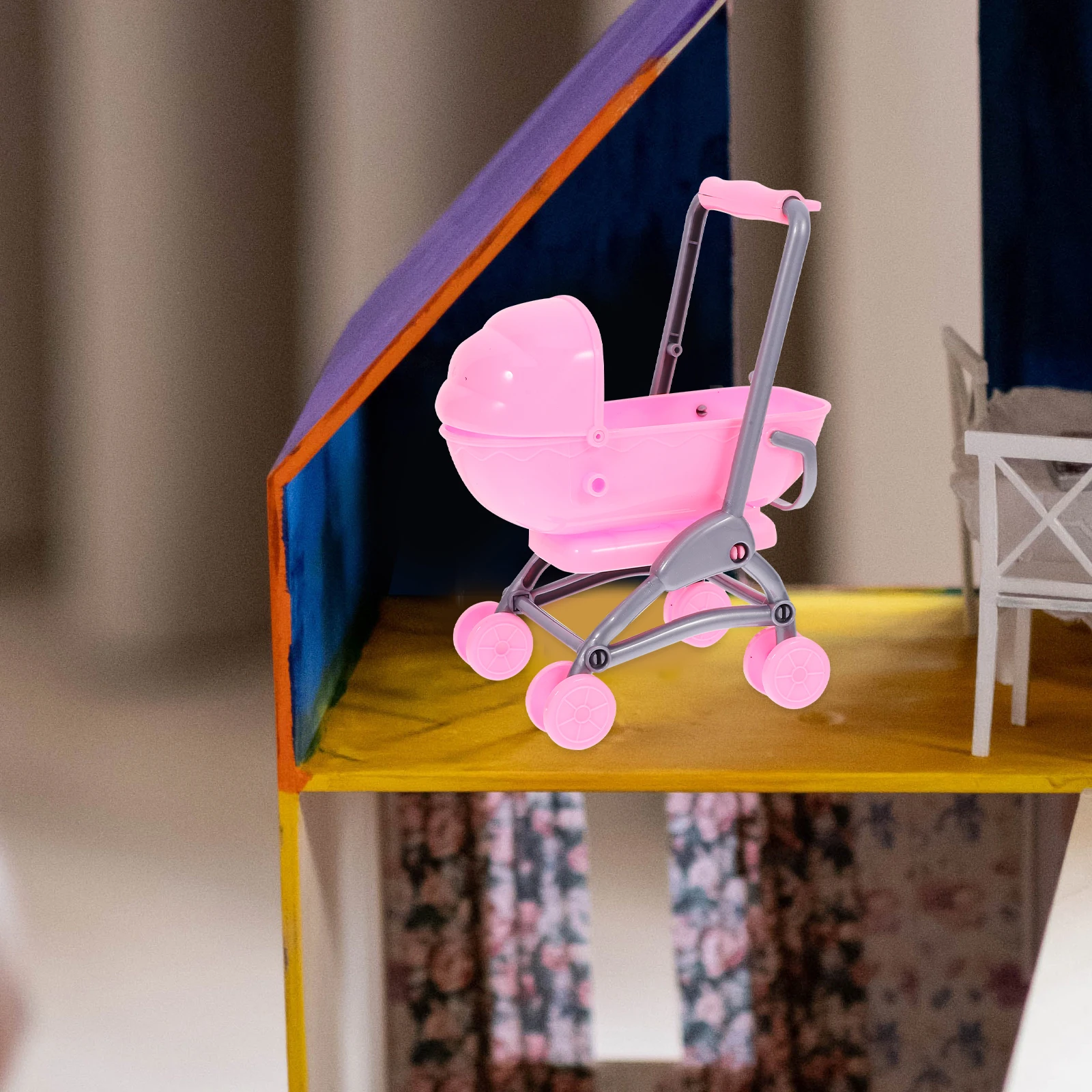 Mini Realistic Stroller Toys Kids Play House Accessories Plastic Baby Stroller 1 Year Old Girls 3 Year Old Boys Dollhouse
Mini Realistic Stroller Toys Kids Play House Accessories Plastic Baby Stroller 1 Year Old Girls 3 Year Old Boys Dollhouse