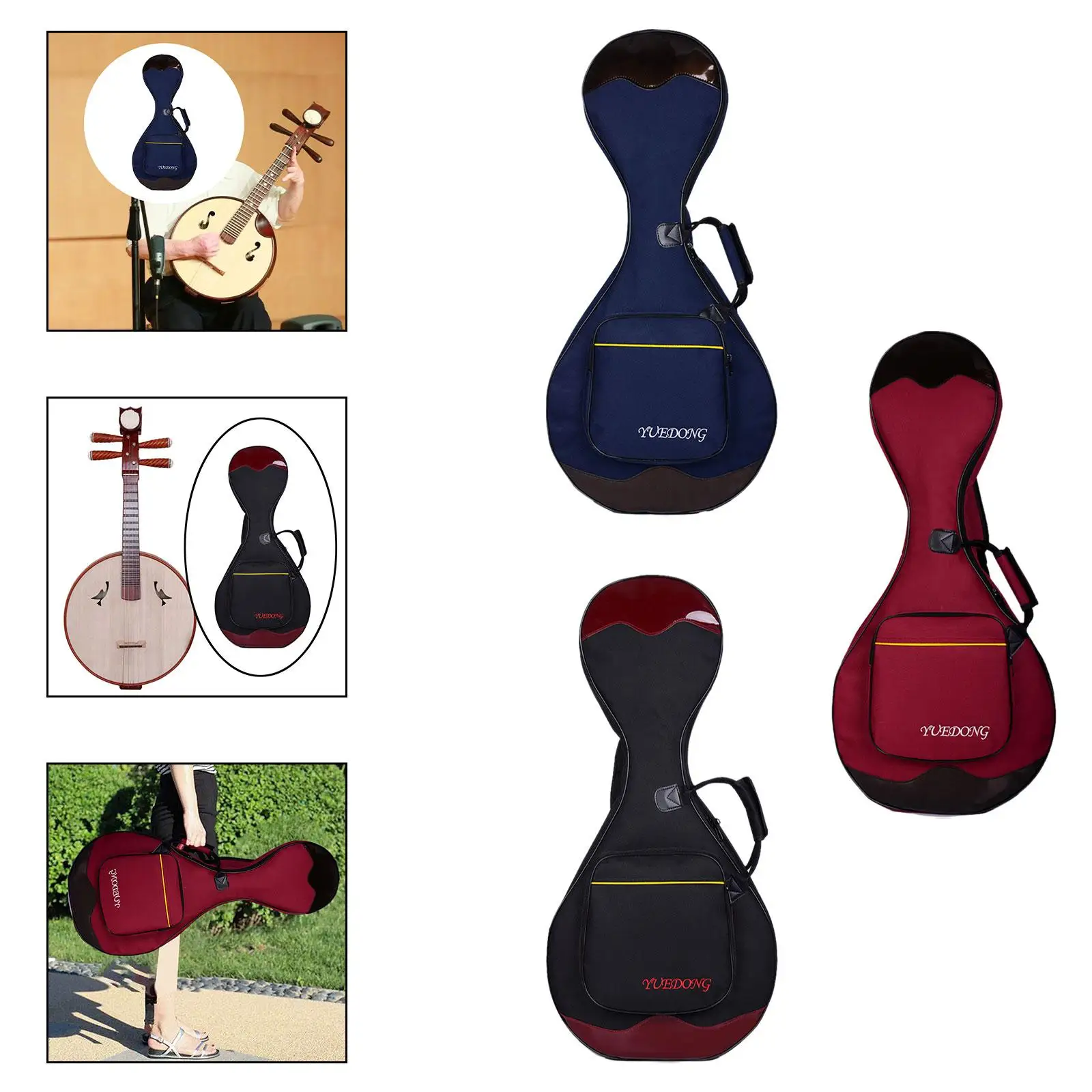 Zhongruan Storage Bag with Shoulder Strap Thickened Shockproof Oxford Cloth Zhongruan Case Box Travel Case for Travel Performing
Zhongruan Storage Bag with Shoulder Strap Thickened Shockproof Oxford Cloth Zhongruan Case Box Travel Case for Travel Performing