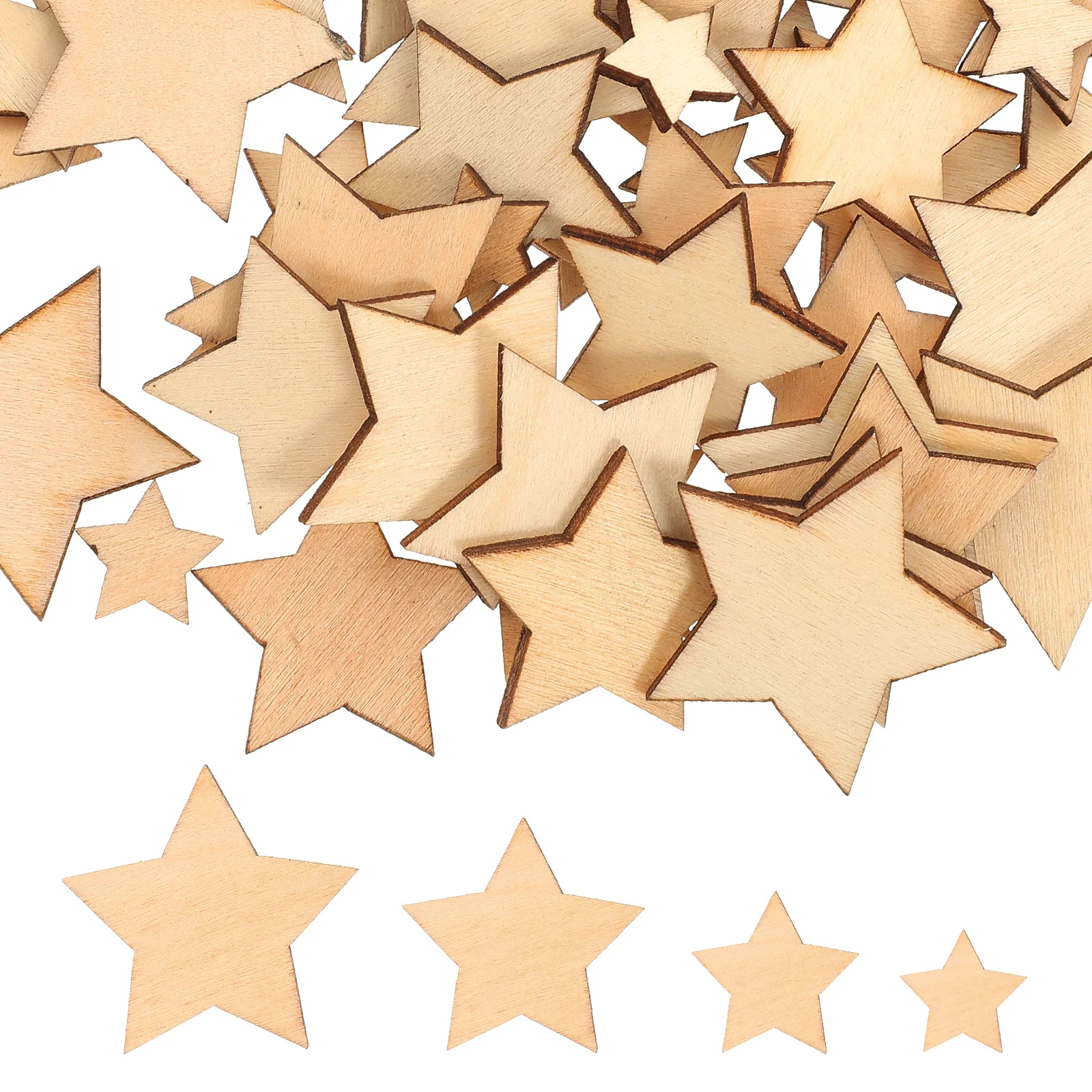 100 PCS Bookmarks Wooden Christmas Decorations Crafts Unfinished Shapes Star Ornaments
100 PCS Bookmarks Wooden Christmas Decorations Crafts Unfinished Shapes Star Ornaments