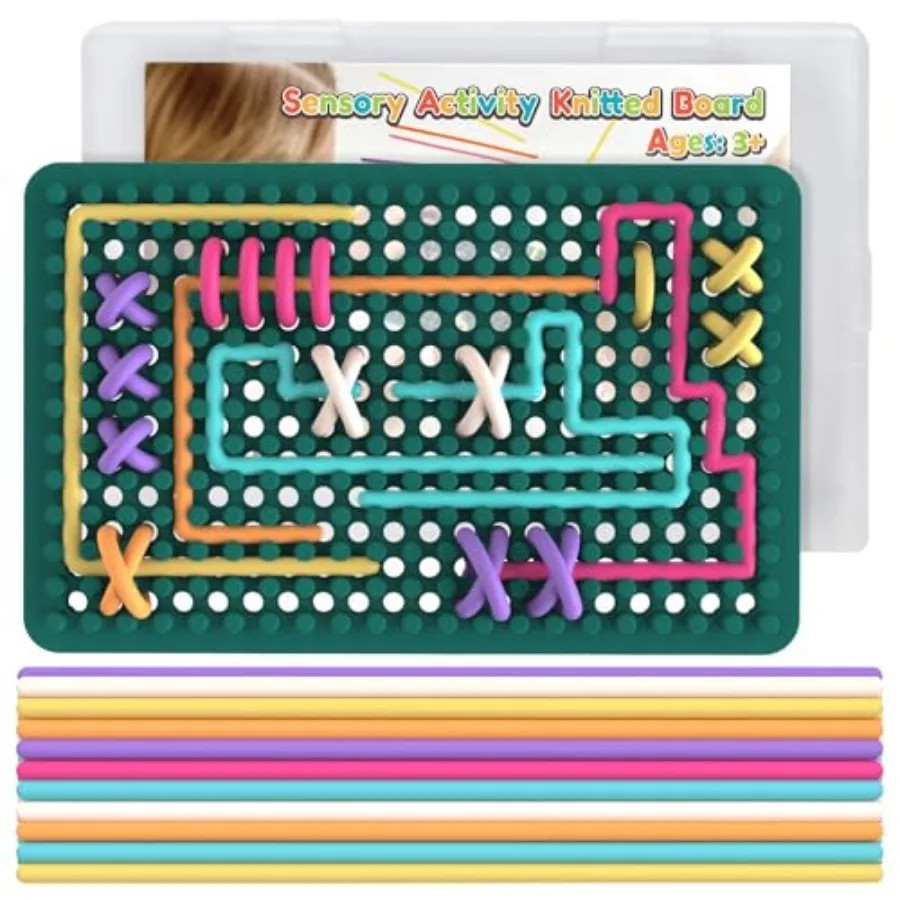 New product tasting price Sensory Fidget Toys for Toddler, Sensory Activity Knitted Board for Stress Relief, Calming, Focus, AD
New product tasting price Sensory Fidget Toys for Toddler, Sensory Activity Knitted Board for Stress Relief, Calming, Focus, AD