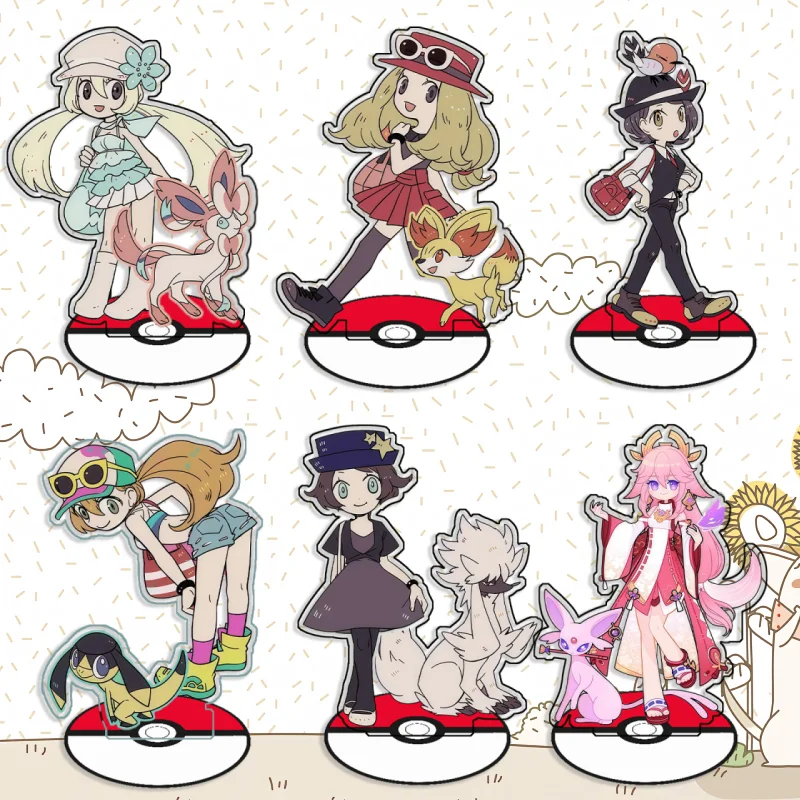 Recycled Acrylic Standees for Pokemon Sylveon Shauna Fennekin Fletchling Desk Decoration Decorative Creativity Cute Gift15cm
Recycled Acrylic Standees for Pokemon Sylveon Shauna Fennekin Fletchling Desk Decoration Decorative Creativity Cute Gift15cm