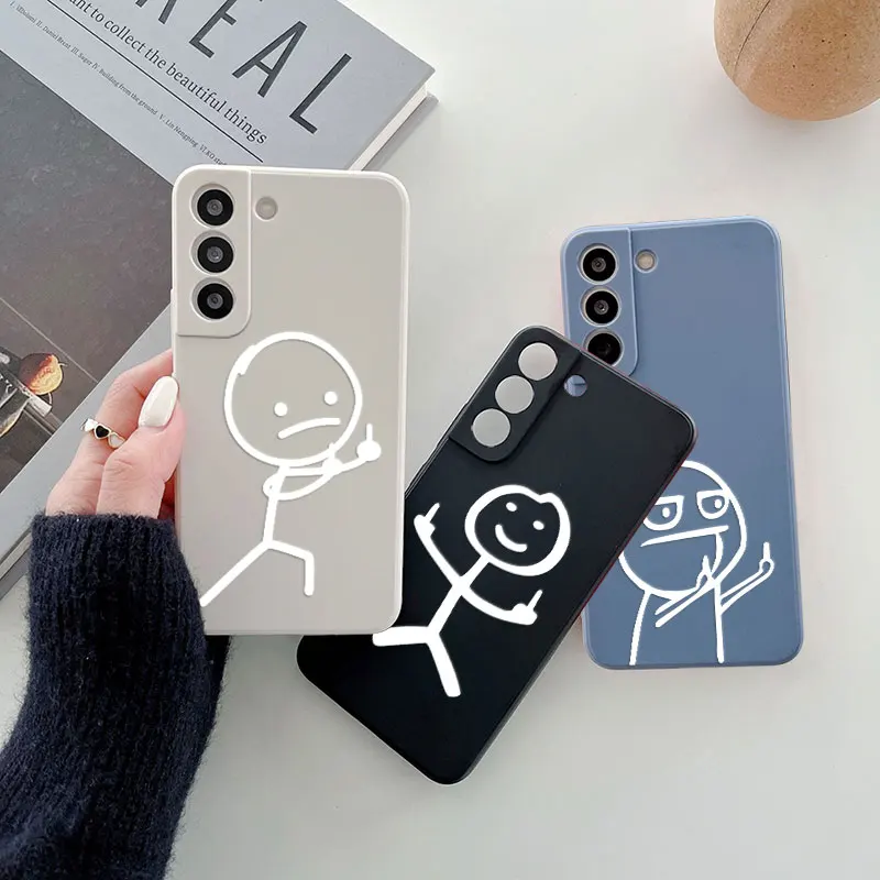 Funny Middle Finger Cute Man Matchman Phone Case For Samsung Galaxy S25 Ultra S24 S23 S22 Plus S21 S20 S24 FE S10 S25Ultra Cover
Funny Middle Finger Cute Man Matchman Phone Case For Samsung Galaxy S25 Ultra S24 S23 S22 Plus S21 S20 S24 FE S10 S25Ultra Cover