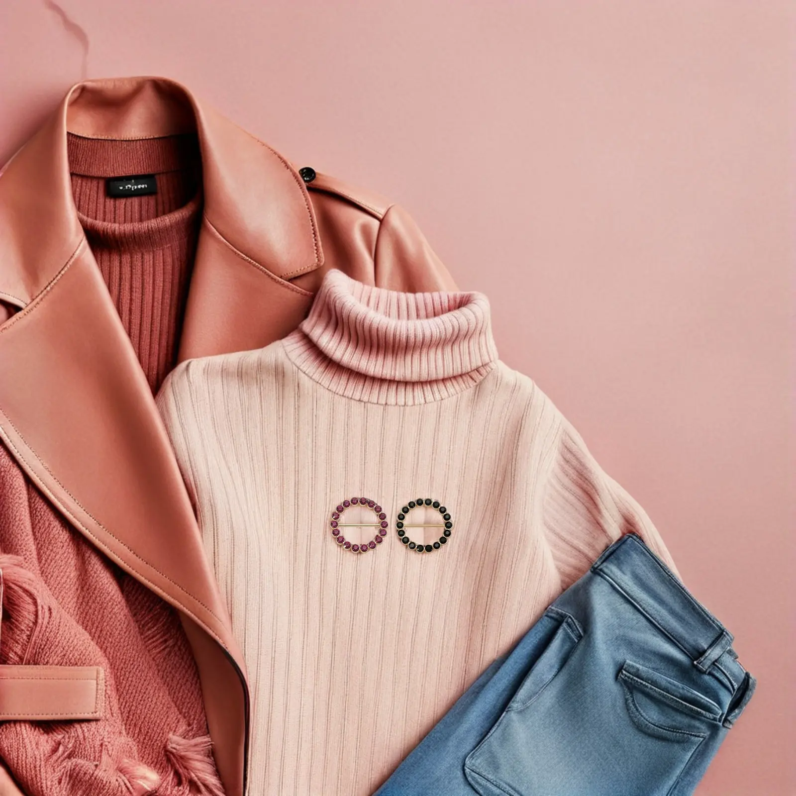 20Pcs Fashion Scarf Clips for Women Alloy Rhinestone Multicolor Circle Scarf Rings Corner Knotted Button Fasteners Shirt Tie
20Pcs Fashion Scarf Clips for Women Alloy Rhinestone Multicolor Circle Scarf Rings Corner Knotted Button Fasteners Shirt Tie