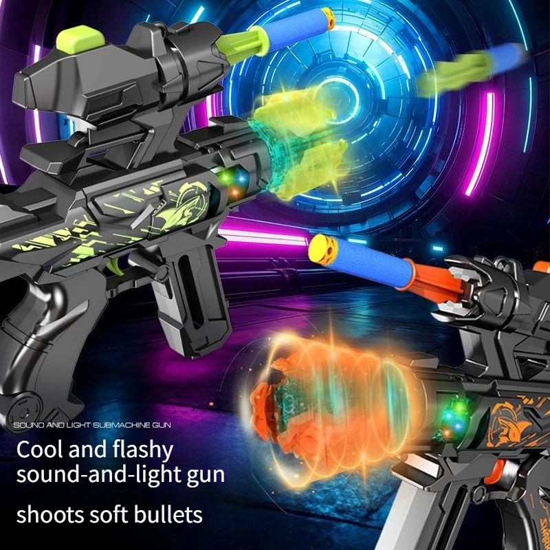 Мягкий игрушечный пистолет-пуля с мигающими огнями, боевые звуки, детский мультяшный бластер, игрушка, безопасный красочный пистолет-пулемет, модель, подарки для мальчиков
Мягкий игрушечный пистолет-пуля с мигающими огнями, боевые звуки, детский мультяшный бластер, игрушка, безопасный красочный пистолет-пулемет, модель, подарки для мальчиков