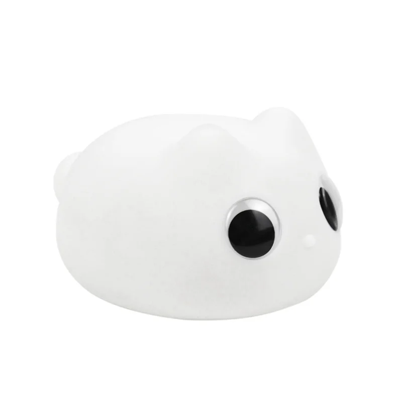 LICE-Cat Silicone Night Light USB Rechargeable Desk Bedside Sleep Night Lamp Pet Birthday Gift Night Light
LICE-Cat Silicone Night Light USB Rechargeable Desk Bedside Sleep Night Lamp Pet Birthday Gift Night Light