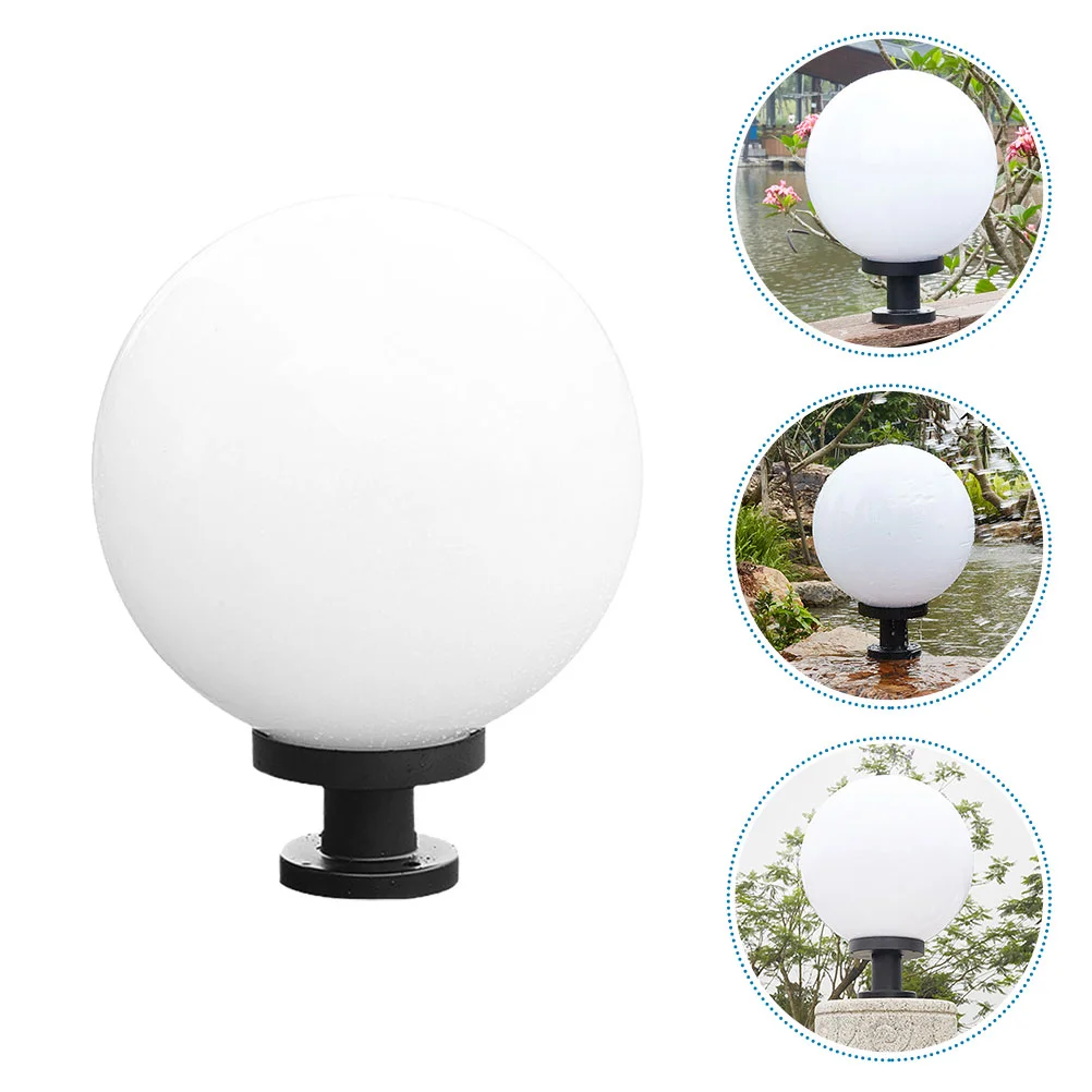 Light Bulb Fence Lights Outdoor for House Round Post Acrylic Sphere Lamp Fixture
Light Bulb Fence Lights Outdoor for House Round Post Acrylic Sphere Lamp Fixture