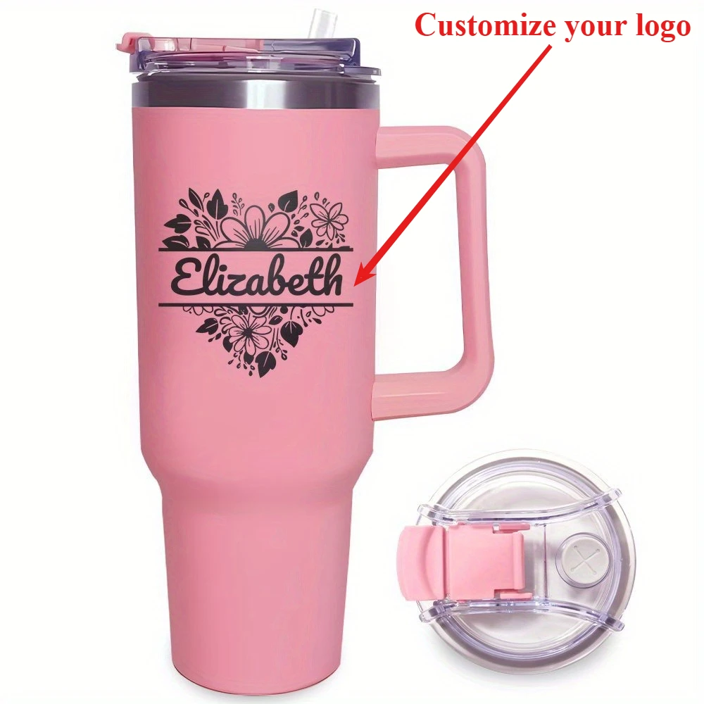 Personalized Name or Text 40oz Stainless Steel Tumbler Large Capacity Thermal Bottle Vacuum Flasks Keep Cold Travel Coffee Mug
Personalized Name or Text 40oz Stainless Steel Tumbler Large Capacity Thermal Bottle Vacuum Flasks Keep Cold Travel Coffee Mug