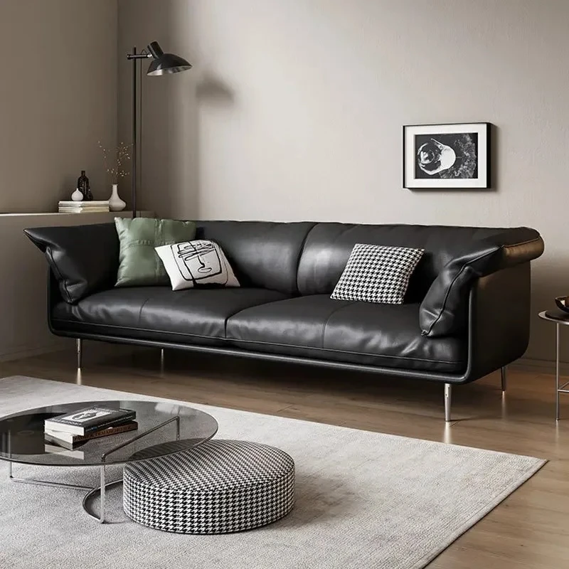 Y16 Italian office sofa coffee table combination set leather, reception, Nordic leisure three people
Y16 Italian office sofa coffee table combination set leather, reception, Nordic leisure three people