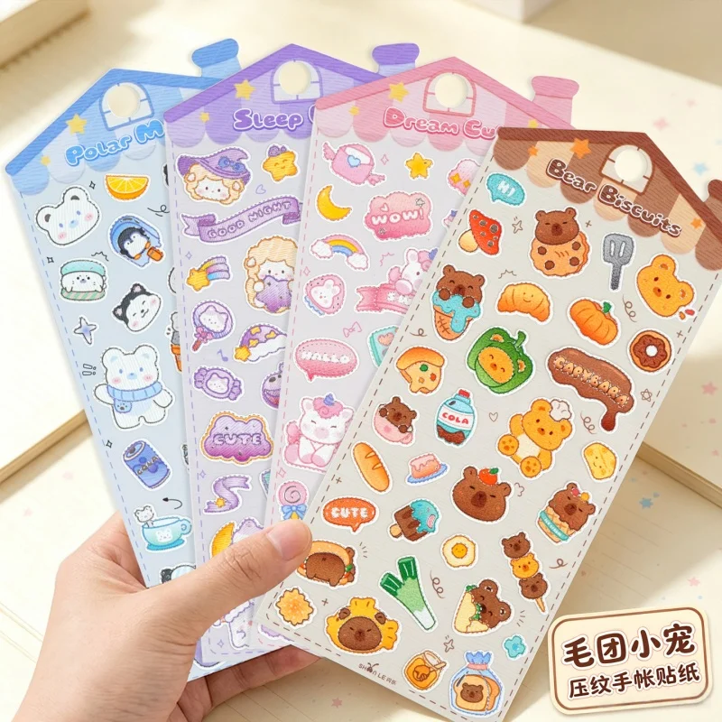 40pcs Cute Penguin Sheep Bunny Bear Embossed Journal Stickers Cartoon Decals Scrapbook Diary DIY Craft Kawaii Decorative Gift
40pcs Cute Penguin Sheep Bunny Bear Embossed Journal Stickers Cartoon Decals Scrapbook Diary DIY Craft Kawaii Decorative Gift