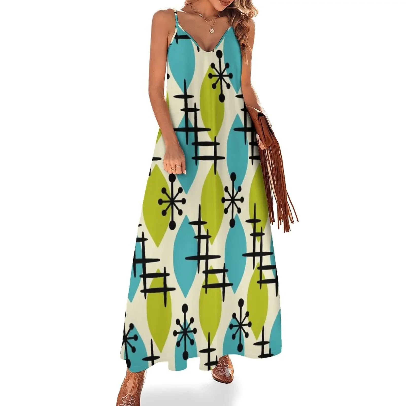 Mid Century Modern Atomic Drops 230 Sleeveless Dress sensual sexy dress for women clothes for woman luxury dresses Dress
Mid Century Modern Atomic Drops 230 Sleeveless Dress sensual sexy dress for women clothes for woman luxury dresses Dress