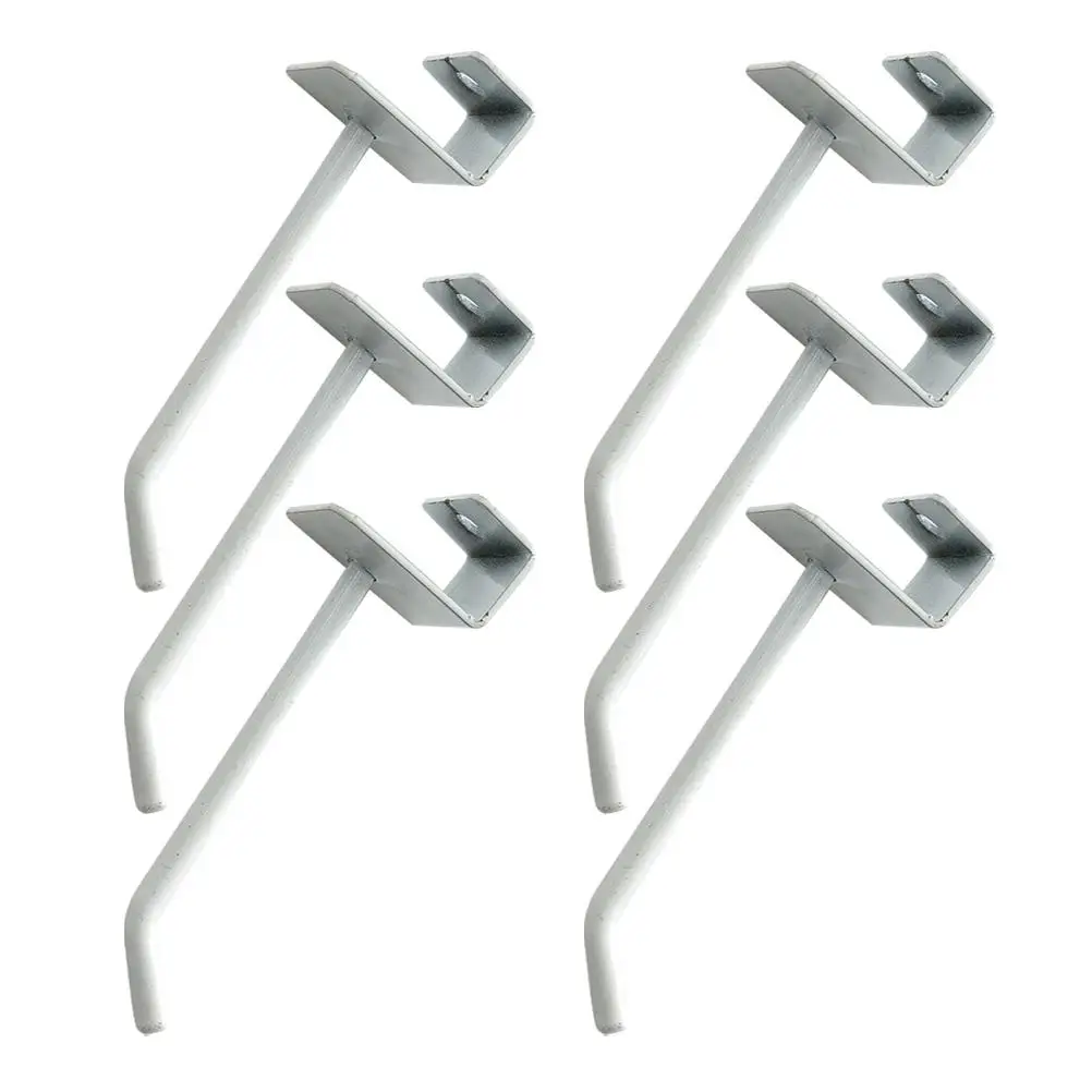 6PCS Tube Hooks 5.7mm 15cm Non-rusting Fade-resistant Supermarket Shelf DisplayHooks Easy-use Sturdy
6PCS Tube Hooks 5.7mm 15cm Non-rusting Fade-resistant Supermarket Shelf DisplayHooks Easy-use Sturdy
