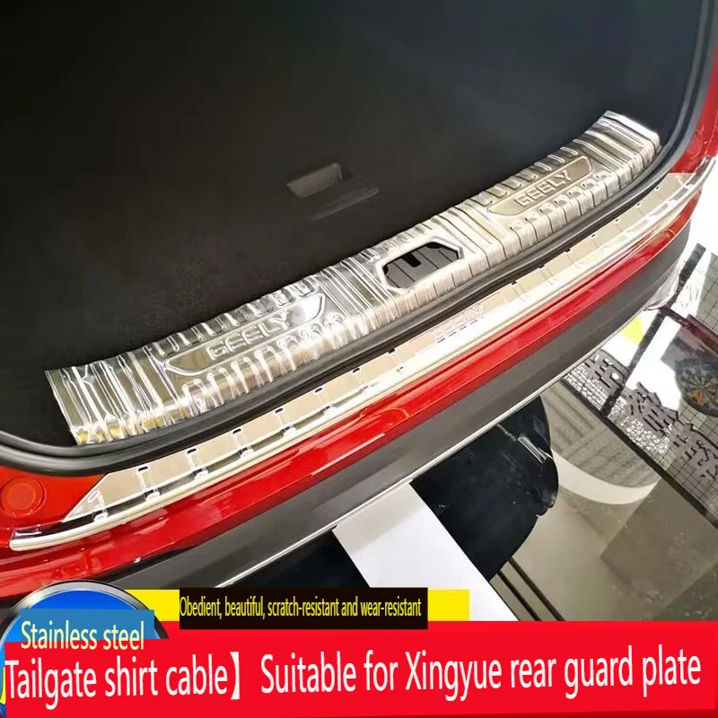 Car Accessories Rear Door Sill Car Bumper Protector Decorative Stainless Steel For Geely Tugella S 2020 2021 2022 2023 2024
Car Accessories Rear Door Sill Car Bumper Protector Decorative Stainless Steel For Geely Tugella S 2020 2021 2022 2023 2024