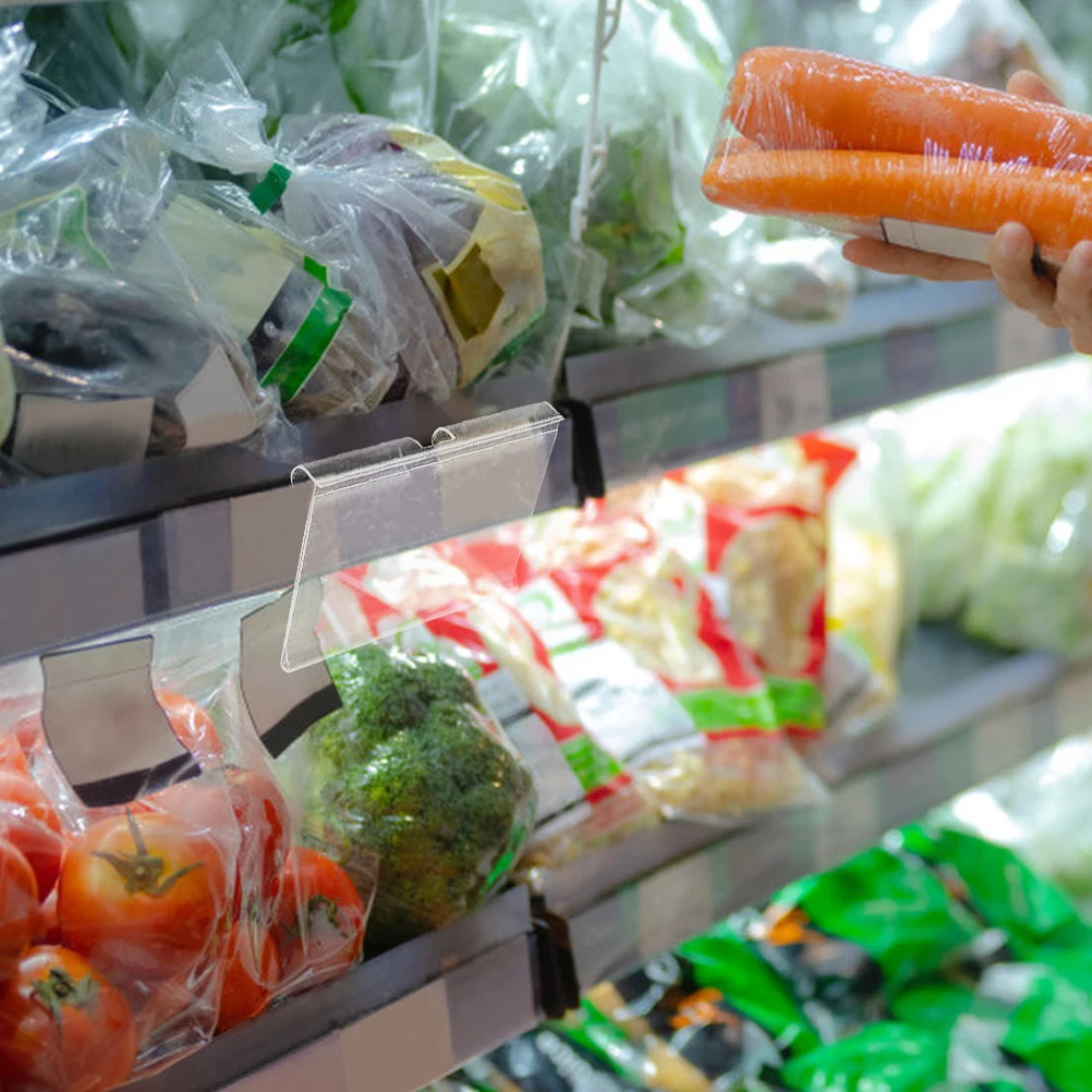 100pcs Label Holders For Shelves Clear Price Holder Shelf Label Clips Sign Display Stand Retail Merchandise Organizer
100pcs Label Holders For Shelves Clear Price Holder Shelf Label Clips Sign Display Stand Retail Merchandise Organizer