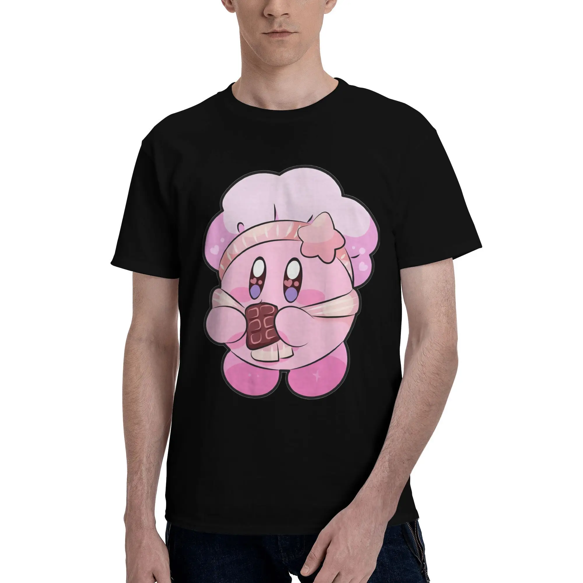 Custom Men's Kirbys Cartoon Game T Shirt Short Sleeve Cotton Tshirt Streetwear T-shirt Casual Tee Loose Fit Clothing 
Custom Men's Kirbys Cartoon Game T Shirt Short Sleeve Cotton Tshirt Streetwear T-shirt Casual Tee Loose Fit Clothing