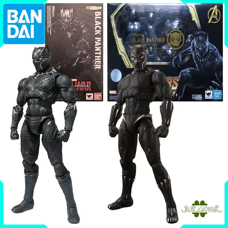 Bandai Genuine Original SHF AMERICAN SERIES BLACK PANTHER Action Figure Toys For Boys Girls Kids Gift Collectible Model Ornamen
Bandai Genuine Original SHF AMERICAN SERIES BLACK PANTHER Action Figure Toys For Boys Girls Kids Gift Collectible Model Ornamen