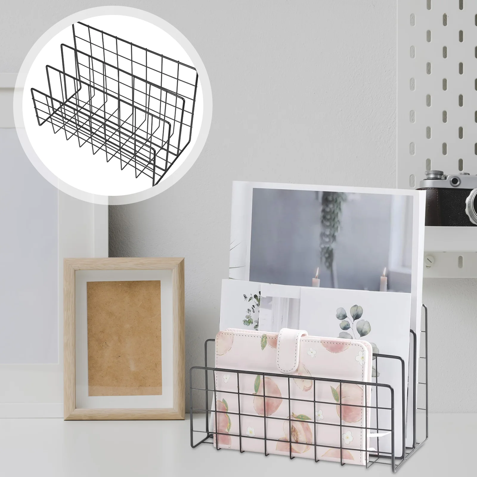 File Mail Sorting Rack Document Organizer Desktop Household Organizers Iron and Accessories Bills
File Mail Sorting Rack Document Organizer Desktop Household Organizers Iron and Accessories Bills