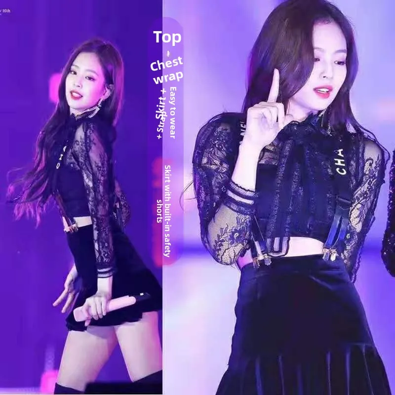 Korean Dance Performance Women's Outfit Stage Performance Trendy Brand Gogo Dance Set Handmade Customizable 18-25 Years Old
Korean Dance Performance Women's Outfit Stage Performance Trendy Brand Gogo Dance Set Handmade Customizable 18-25 Years Old