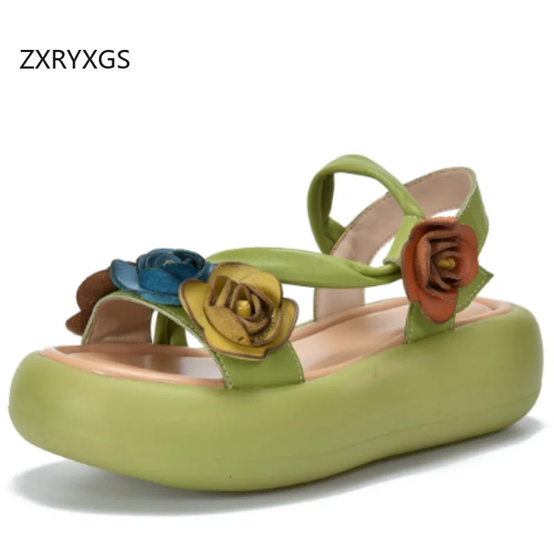 ZXRYXGS/2020 летние сандалии с цветными цветами, обувь премиум-класса из натуральной кожи, сандалии-лифты на платформе, женские стильные сандалии
ZXRYXGS/2020 летние сандалии с цветными цветами, обувь премиум-класса из натуральной кожи, сандалии-лифты на платформе, женские стильные сандалии