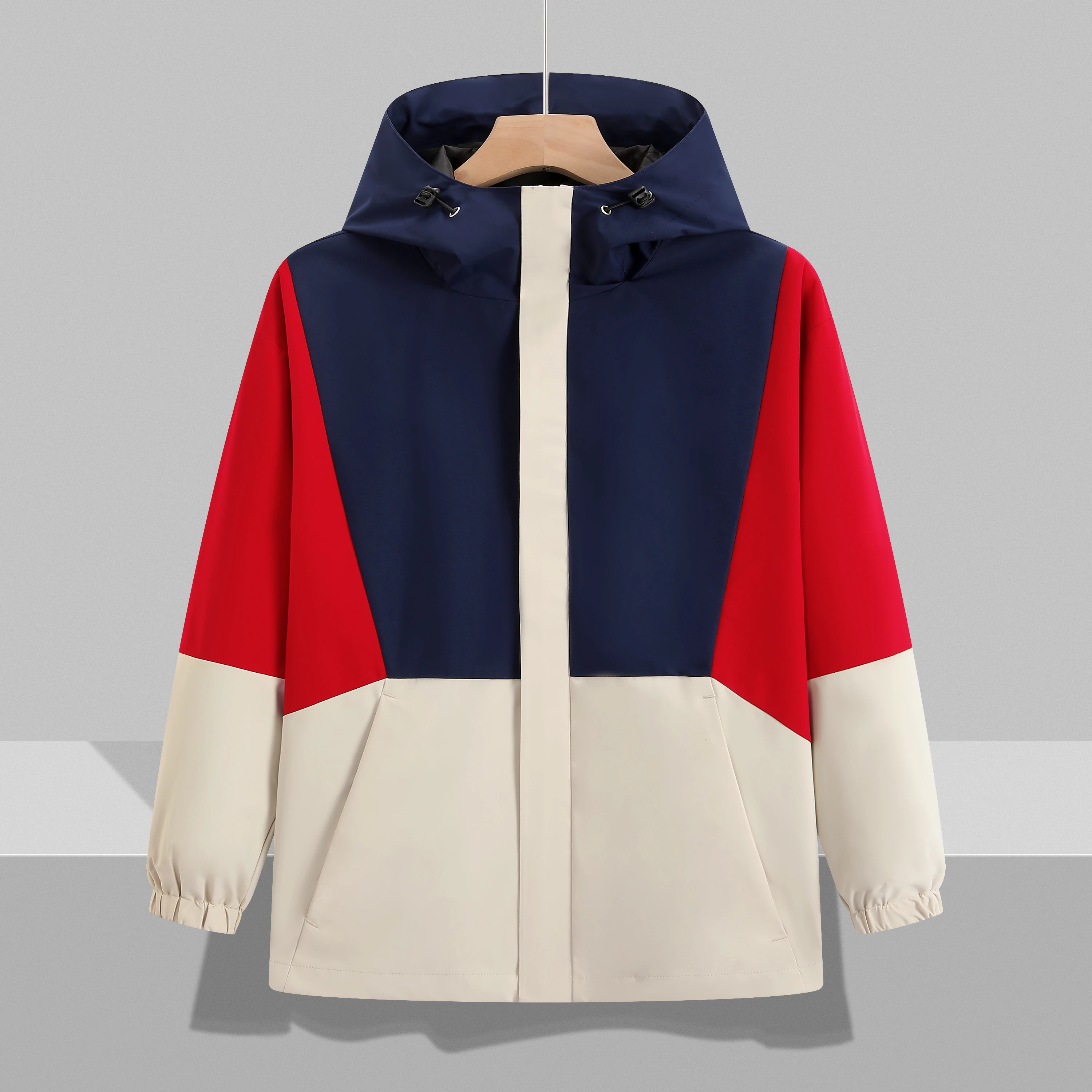 Spring and Autumn Men's and Women's Fashion Outdoor Jacket Splicing Color Zipper Coat Hoodie Street Wear Warm Couple Wear
Spring and Autumn Men's and Women's Fashion Outdoor Jacket Splicing Color Zipper Coat Hoodie Street Wear Warm Couple Wear