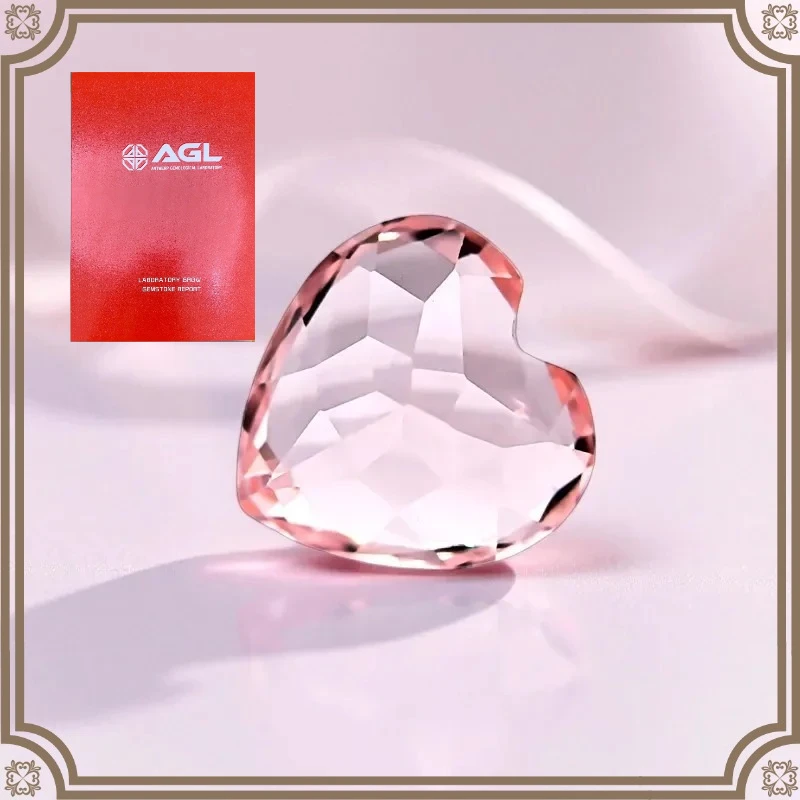 Лабораторно выращенный сапфир огранки «сердце», цвет «розовый морганит», для изготовления ювелирных изделий своими руками, с возможностью выбора сертификата
Лабораторно выращенный сапфир огранки «сердце», цвет «розовый морганит», для изготовления ювелирных изделий своими руками, с возможностью выбора сертификата