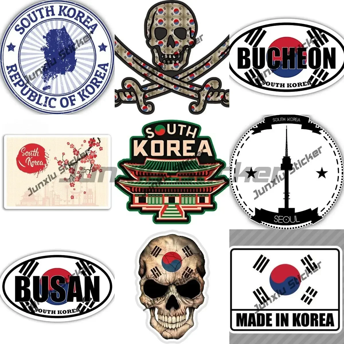 Creativity Republic of Korea Souvenir Sticker South Korea Map with South Korean White Outline with Flag Weatherproof Vinyl Decal
Creativity Republic of Korea Souvenir Sticker South Korea Map with South Korean White Outline with Flag Weatherproof Vinyl Decal