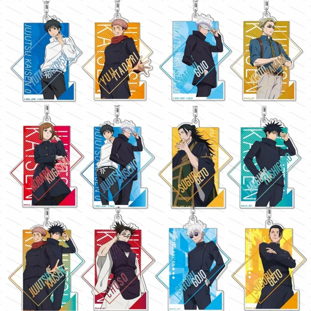 Anime Jujutsu Kaisen 6cm Acrylic keychain as a gift for friends, a desktop decoration Fan gift Collecting accessories
Anime Jujutsu Kaisen 6cm Acrylic keychain as a gift for friends, a desktop decoration Fan gift Collecting accessories
