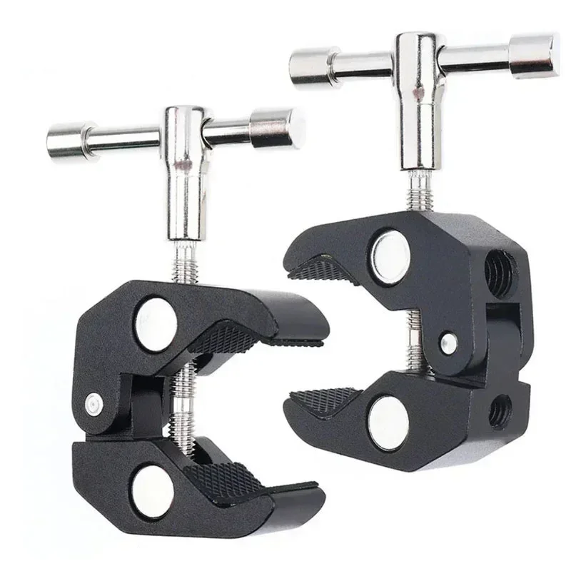 Tripod Monopod Clip Shoe Rack Adapter Ball Head Clip Magic Arm Clip Double Ball Adapter Monitor LED Light 1/4 "camera
Tripod Monopod Clip Shoe Rack Adapter Ball Head Clip Magic Arm Clip Double Ball Adapter Monitor LED Light 1/4 "camera