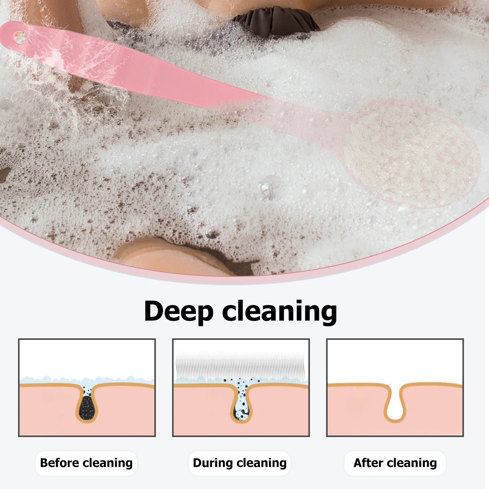 Bath Shower Back Scrubber Long Handle Body Brush Non Slip Grooves for Comfortable Grip and Thorough Cleaning Durable and
Bath Shower Back Scrubber Long Handle Body Brush Non Slip Grooves for Comfortable Grip and Thorough Cleaning Durable and