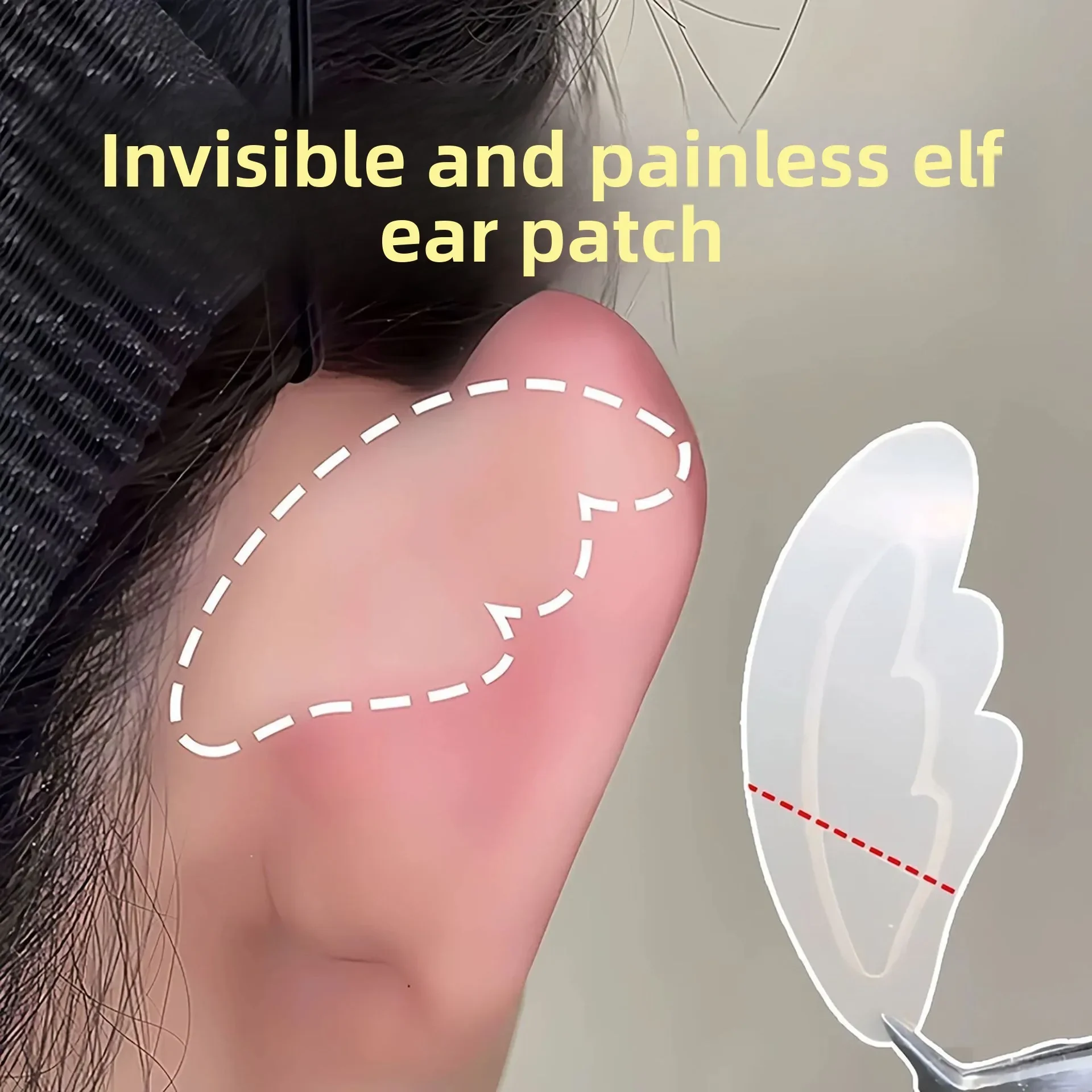 24PCS Elf Ear Support Stickers Invisible Ear Corrector Earlobe Patches V Face Makeup Stickers Waterproof for Cosplay Daily
24PCS Elf Ear Support Stickers Invisible Ear Corrector Earlobe Patches V Face Makeup Stickers Waterproof for Cosplay Daily