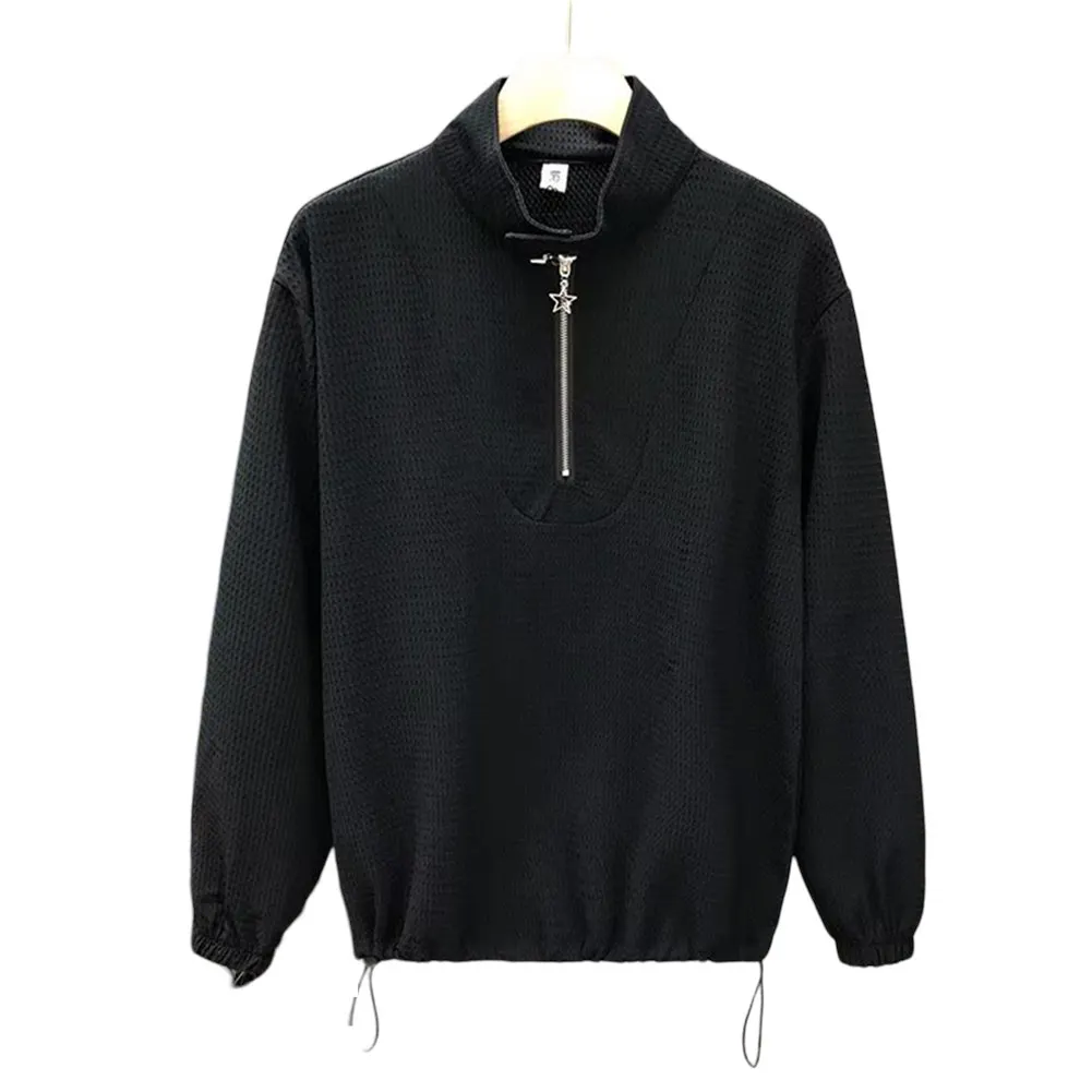 Black White Shirt Loose Trendy Shirt All Season Trendy Top Polyester Fabric Slight Stretch Brand New Condition
Black White Shirt Loose Trendy Shirt All Season Trendy Top Polyester Fabric Slight Stretch Brand New Condition