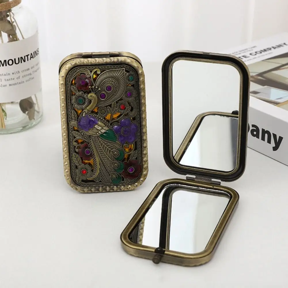Mirror Vanity Mirror Portable Foldable Beauty Hollow-out Compact Pocket Mirror Cosmetic Tool Makeup Mirror Folding Mirror
Mirror Vanity Mirror Portable Foldable Beauty Hollow-out Compact Pocket Mirror Cosmetic Tool Makeup Mirror Folding Mirror