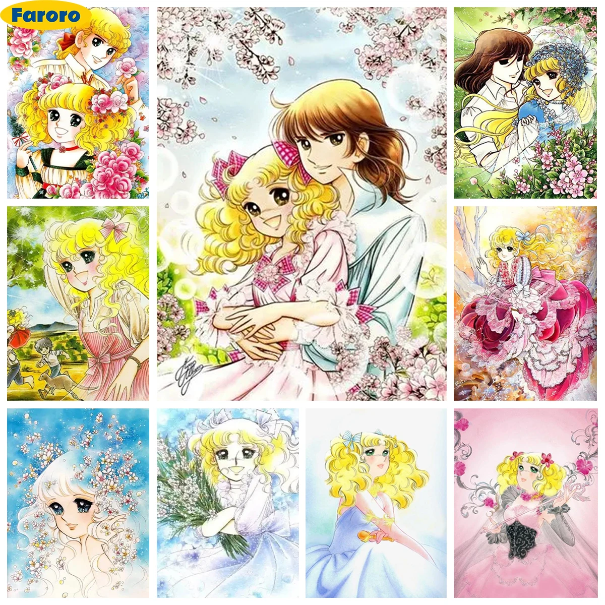 Comics Candy Candy 5D Diamond Painting Kit Girl Pictures Diy Diamond Embroidery Cross Stitch Girl Handmade Gift Home Wall Decor
Comics Candy Candy 5D Diamond Painting Kit Girl Pictures Diy Diamond Embroidery Cross Stitch Girl Handmade Gift Home Wall Decor