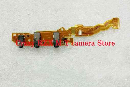 Original Audio Interface Board MIC Headphone Jack 6063 for Canon 90D
Original Audio Interface Board MIC Headphone Jack 6063 for Canon 90D