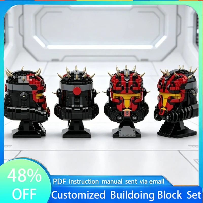 967 PCS Space Battle Bad Batches Helmet Legion Maul Star Movie Ultimate Collection Buil Custom Architecture DIY Model Toys Gifts
967 PCS Space Battle Bad Batches Helmet Legion Maul Star Movie Ultimate Collection Buil Custom Architecture DIY Model Toys Gifts