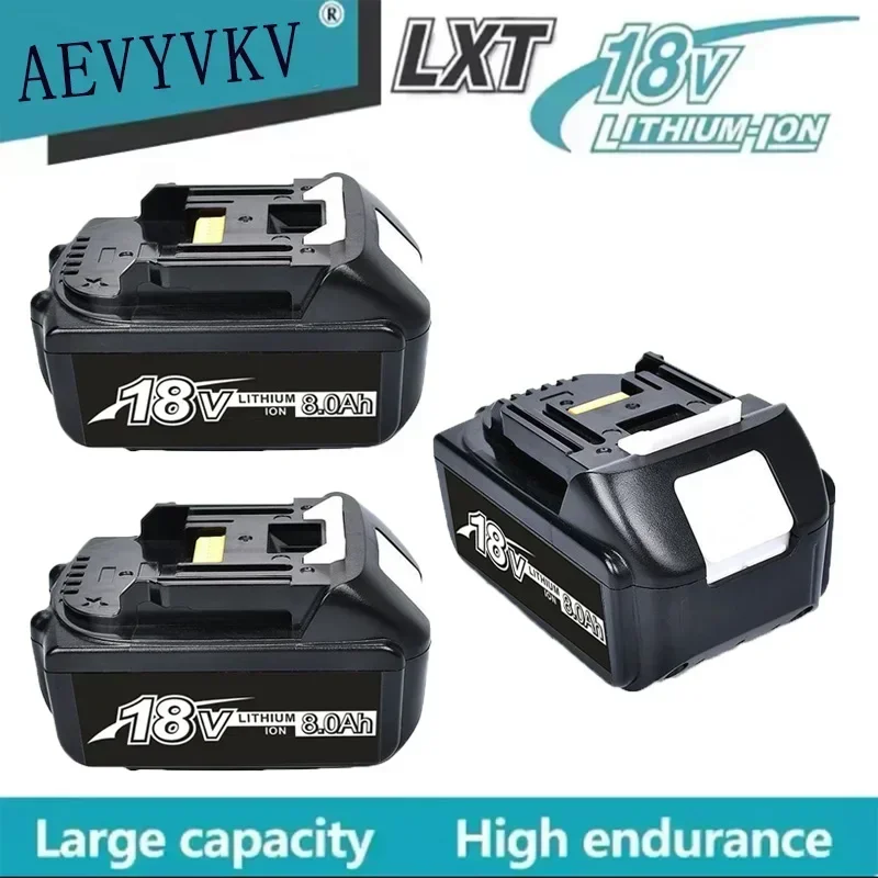 18V 6.0Ah Replacement Battery for Makita 18V Battery BL1830 BL1850 BL1860 LXT-400 LXT Cordless Power Tools Lithium-ion Battery
18V 6.0Ah Replacement Battery for Makita 18V Battery BL1830 BL1850 BL1860 LXT-400 LXT Cordless Power Tools Lithium-ion Battery