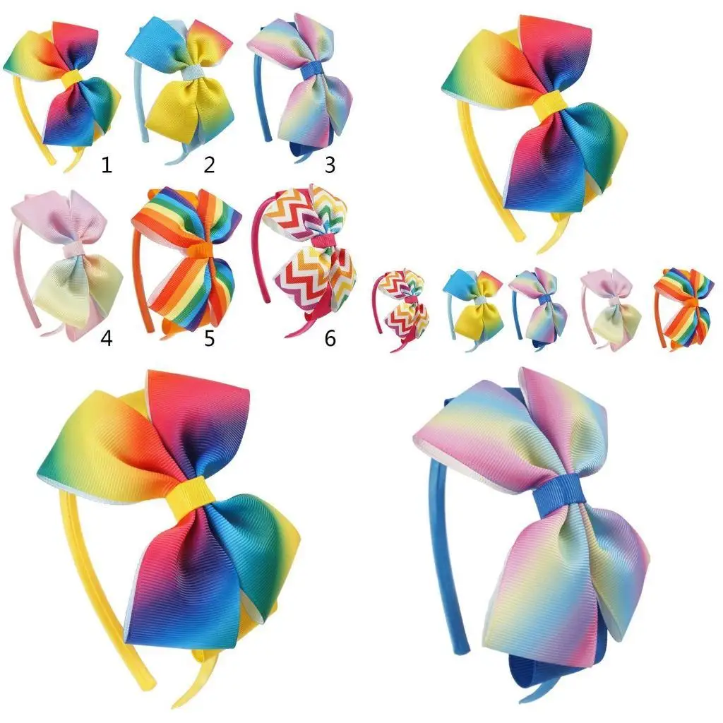 652F Gathering Party Headwear Grosgrain Ribbon Bowknot Headband for Children Birthdays Music Festival Event Hairhoop All Ages
652F Gathering Party Headwear Grosgrain Ribbon Bowknot Headband for Children Birthdays Music Festival Event Hairhoop All Ages